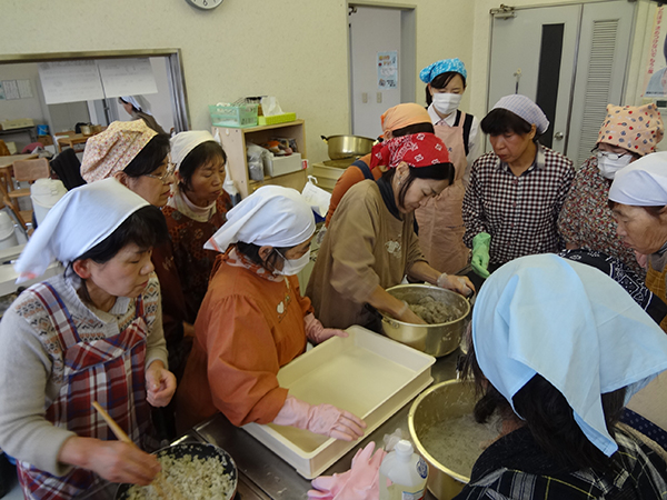 女性部　甲賀の野菜料理教室